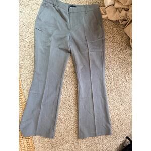 Gina Tricot Gray NWOT Flare dress pants 12